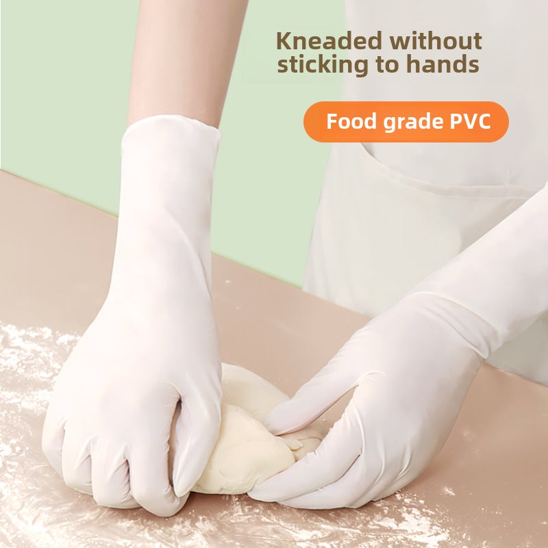 Food Grade Disposable Gloves for Baking and Cooking 50 pc/box of pure Ding Qing