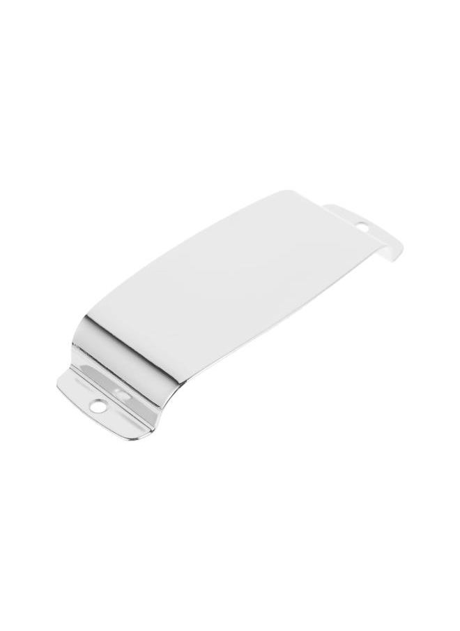 WYBOT - Bass Pickup Cover Zinc Alloy Guitar Pickup Cover Profesional Pickup Plate Replacement for Guitar Jazz Bass Supplies Silver - Image 1