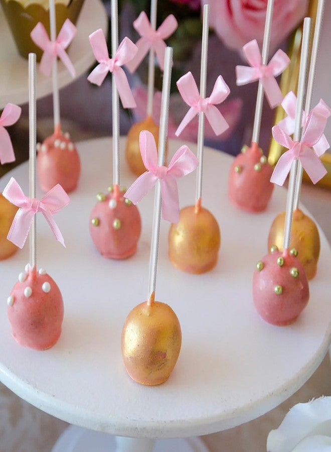 Frcctre 500 Pack Acrylic Lollipop Sticks, 6 Inch Clear Cake Pops Sticks Reusable Candy Sticks Treat Sticks for Cake Pops Cupcake Toppers Candy Dessert Chocolate Cookies - Image 5