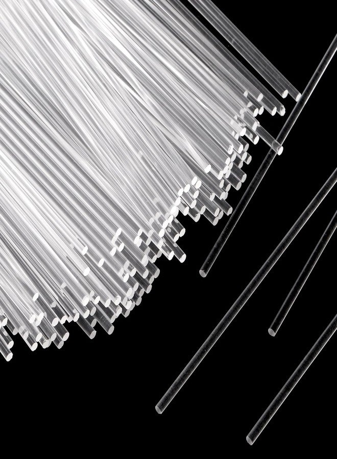 Frcctre 500 Pack Acrylic Lollipop Sticks, 6 Inch Clear Cake Pops Sticks Reusable Candy Sticks Treat Sticks for Cake Pops Cupcake Toppers Candy Dessert Chocolate Cookies - Image 4