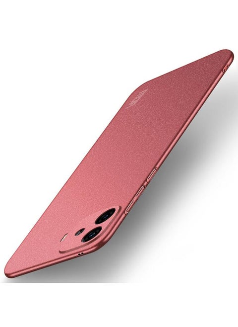 For vivo iQOO Z9 Turbo / iQOO Z9 MOFI Fandun Series Frosted PC Ultra-thin All-inclusive Phone Case(Red)