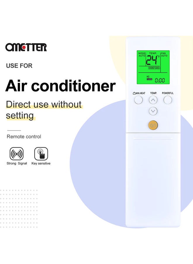 OMETTER - AC-232 AC-232A for FUJITSU RISHI ENTERPRISES Air Conditioner Remote Control AC 232A - Image 1