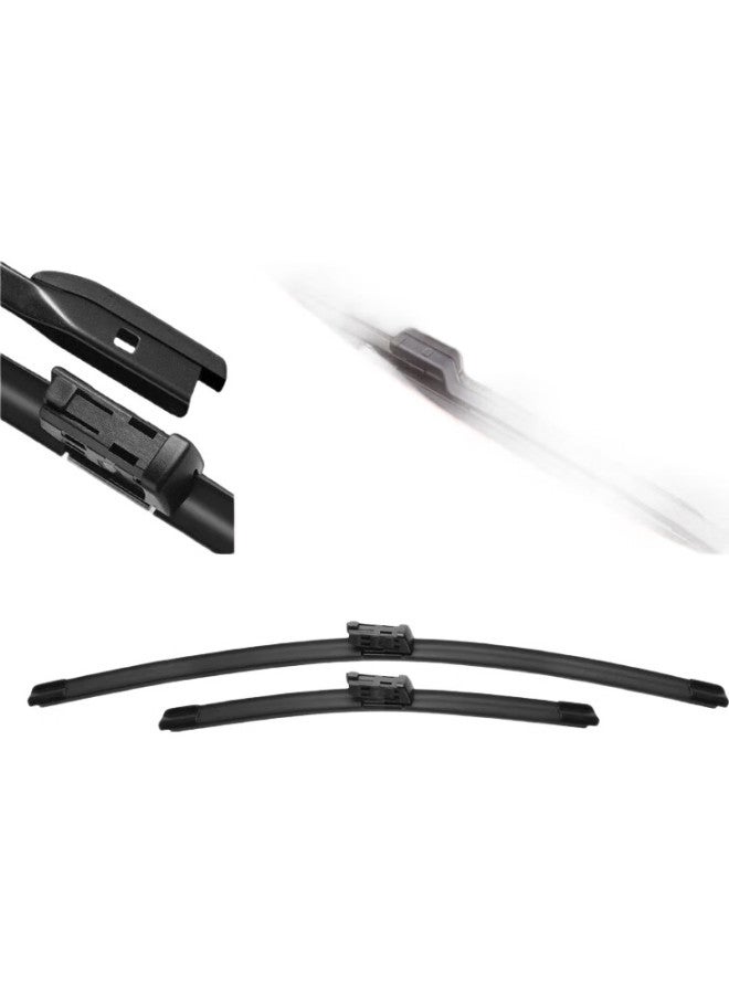 Meisim Tesla Model Y Wiper Blades, For Models, Original Rubber Strips, Maodou Y Wipers, 26/20 Inches, 1 Pair - Image 1