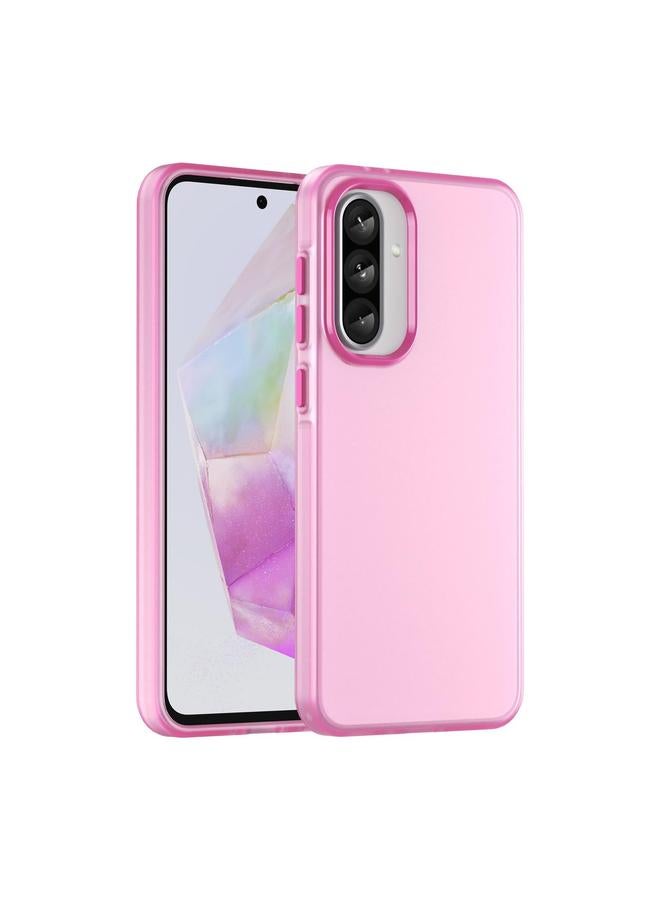 S-TOP Case For Samsung Galaxy A56 5G Frosted Translucent TPU Hybrid PC Full Coverage Phone Case - Image 1