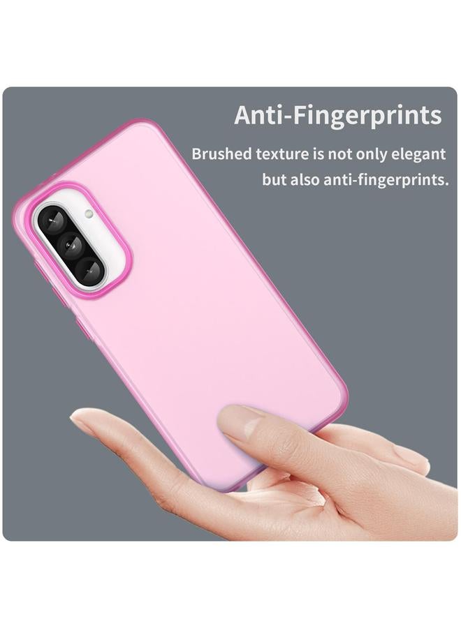 S-TOP Case For Samsung Galaxy A56 5G Frosted Translucent TPU Hybrid PC Full Coverage Phone Case - Image 4