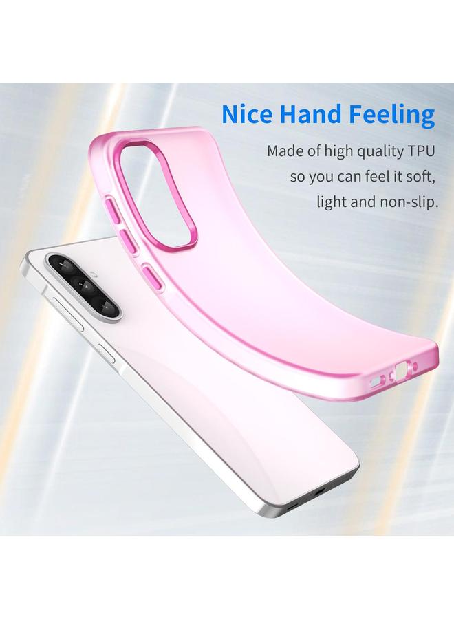 S-TOP Case For Samsung Galaxy A56 5G Frosted Translucent TPU Hybrid PC Full Coverage Phone Case - Image 3