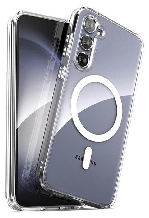 Crystal Clear for Samsung Galaxy A56 Case, [Non-Yellowing][Reinforced Corners] Wireless Charging Shockproof Bumper Protective Phone Case for Galaxy A56/A36