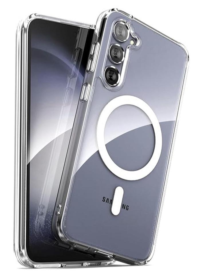 QIRG Crystal Clear for Samsung Galaxy A56 Case, [Non-Yellowing][Reinforced Corners] Wireless Charging Shockproof Bumper Protective Phone Case for Galaxy A56/A36 - Image 1