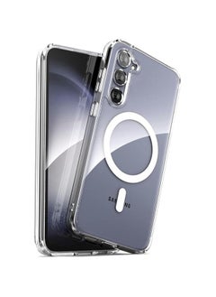 Crystal Clear for Samsung Galaxy A56 Case, [Non-Yellowing][Reinforced Corners] Wireless Charging Shockproof Bumper Protective Phone Case for Galaxy A56