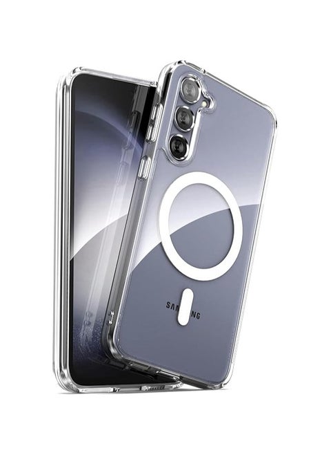 Crystal Clear for Samsung Galaxy A56 Case, [Non-Yellowing][Reinforced Corners] Wireless Charging Shockproof Bumper Protective Phone Case for Galaxy A56