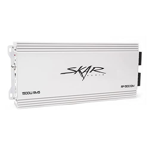 Skar Audio RP-1500.1DM 1,500 Watt Monoblock Class D Marine Subwoofer Amplifier - Image 1