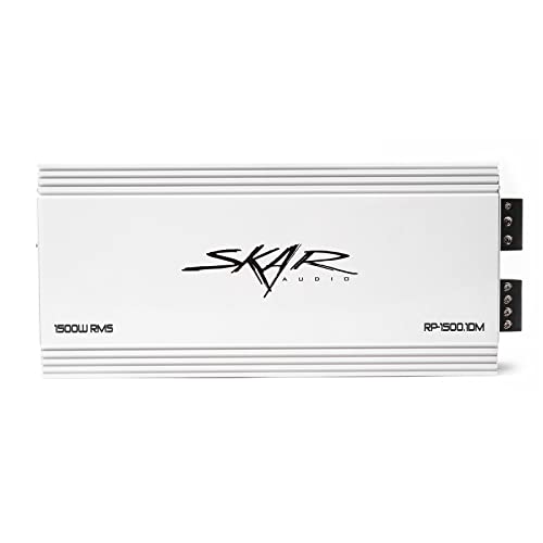 Skar Audio RP-1500.1DM 1,500 Watt Monoblock Class D Marine Subwoofer Amplifier - Image 2