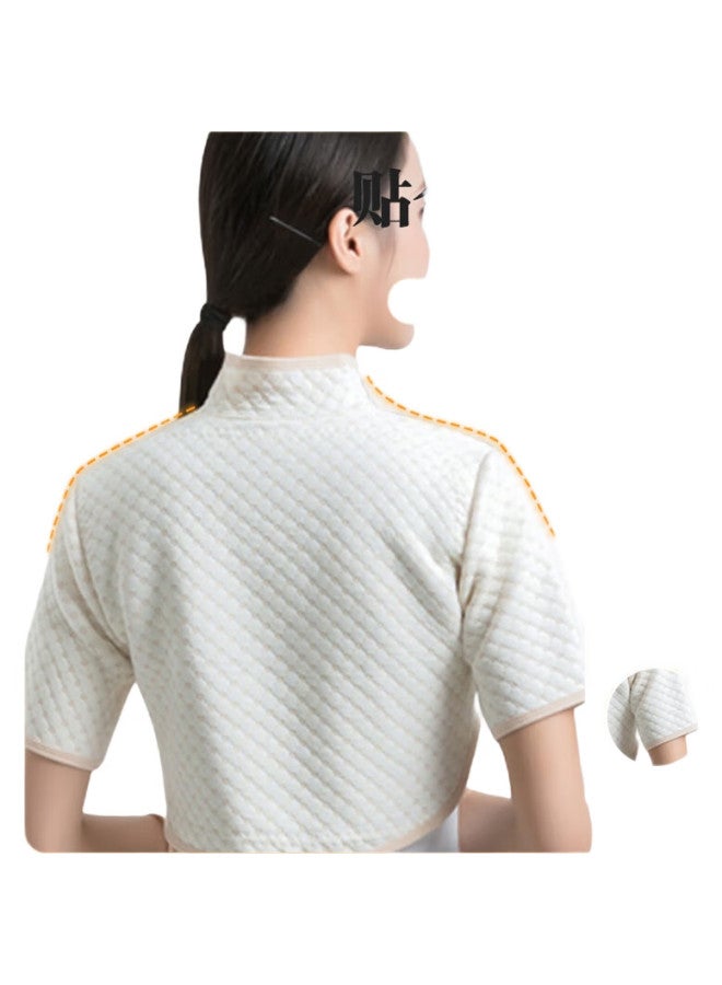 Bamel Shoulder Warmer, For Sleeping, Shoulder Periarthritis, Shoulder And Neck Support, For Pregnant And Postpartum Women, Cold Protection, Xl - Image 3
