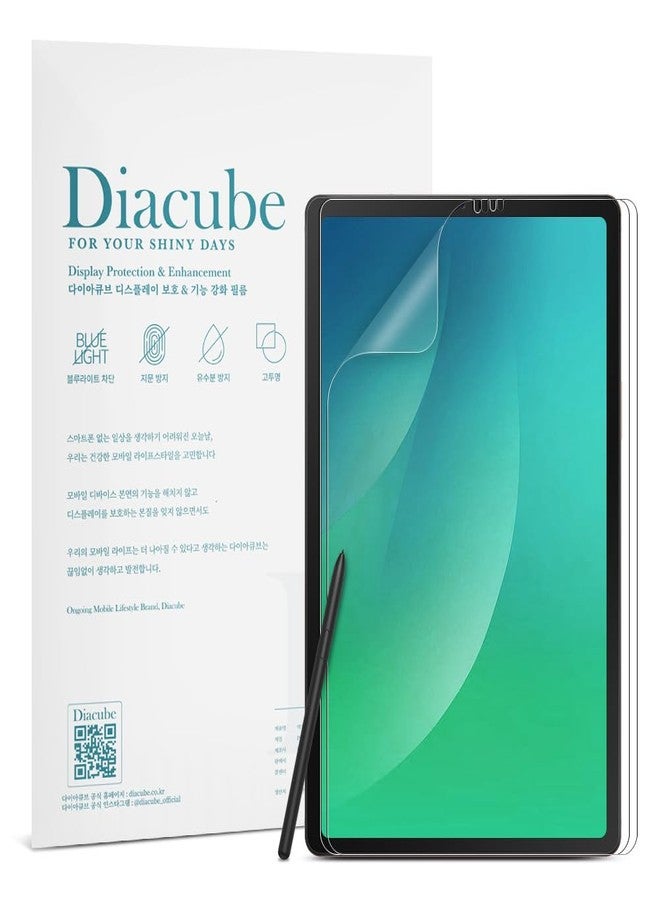 DIACUBE 2-Pack Anti Glare Screen Protector with Blue Light Filter For Samsung Galaxy Tab S9 / Tab S8 /Tab S7 11 inch, Anti-Glare Matte PET Film, Anti-Fingerprint, High Touch Sensitivity, Easy - Image 1