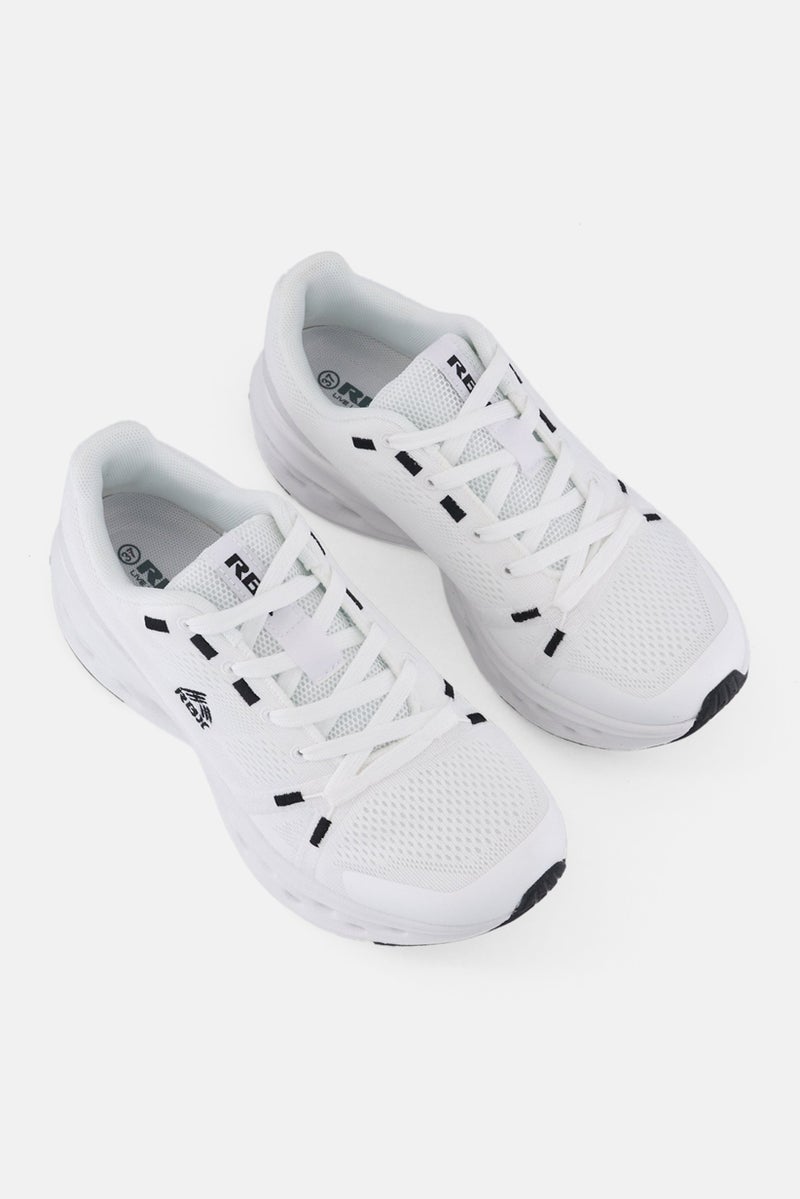 RBX Women Lace Up Outdoor Shoes, White  - Image 3