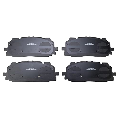 TRQ Front Brake Pads Ceramic Compatible with 2019-2021 Audi A6 Quattro A8 Quattro 2020-2021 Q5 PHEV 2017-2021 Q7 Q8 2018-2021 RS5 RS5 Sportback S4 S5 S5 Sportback SQ5 - Image 3