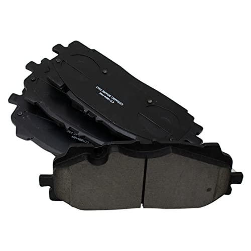 TRQ Front Brake Pads Ceramic Compatible with 2019-2021 Audi A6 Quattro A8 Quattro 2020-2021 Q5 PHEV 2017-2021 Q7 Q8 2018-2021 RS5 RS5 Sportback S4 S5 S5 Sportback SQ5 - Image 2