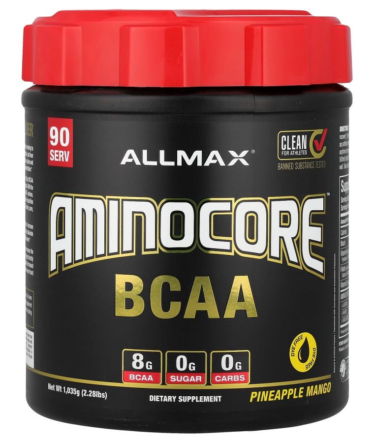 Allmax AMINOCORE™ BCAA Pineapple Mango 2.28 lbs (1035 g)