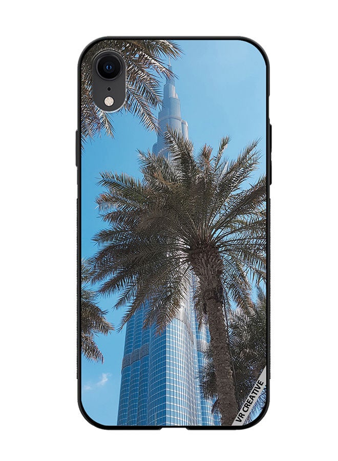 VR CREATIVE Protective Case Cover For Apple iPhone XR Royal Burj Khalifa Design Multicolour - Image 1