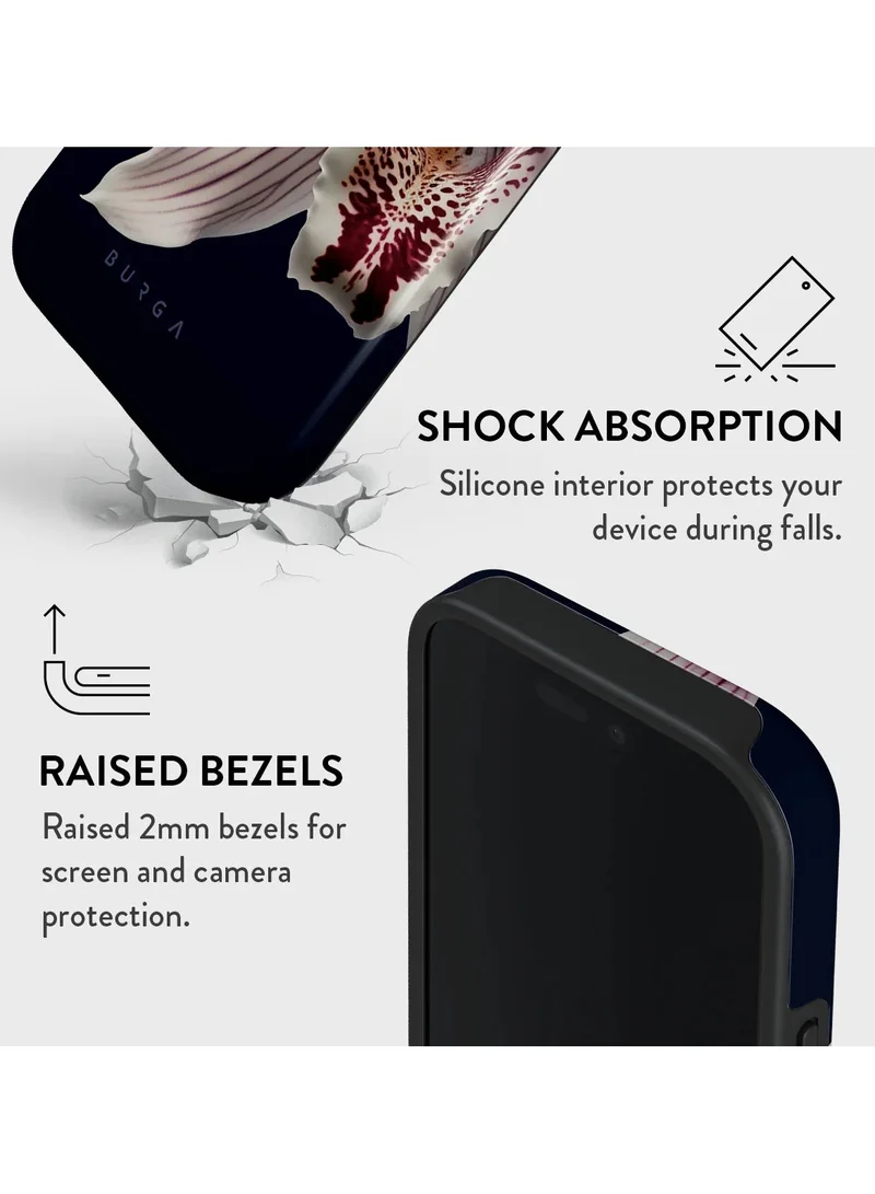BURGA BURGA Phone Case Compatible with iPhone 16 Pro Max- Hybrid 2-Layer Hard Shell + Silicone Protective Case - Luxury Nectar - Scratch-Resistant Shockproof Cover