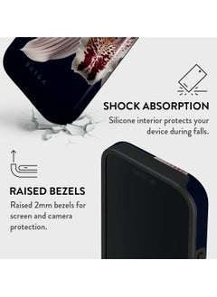 BURGA BURGA Phone Case Compatible with iPhone 16 Pro Max- Hybrid 2-Layer Hard Shell + Silicone Protective Case - Luxury Nectar - Scratch-Resistant Shockproof Cover  - Image 4