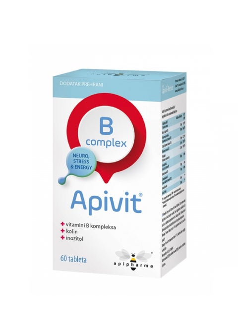 Apivit B Complex Tab 60'S