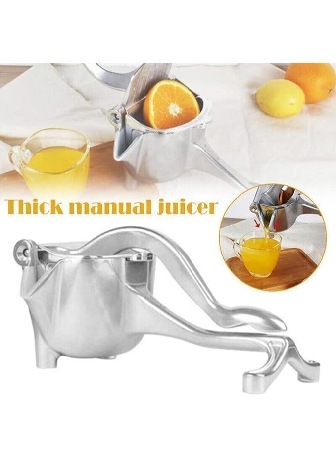 ELTRAZONE Manual Citrus Juicer with Durable Steel Handle, Hand Press Juice Extractor for Oranges, Lemons & Limes, Heavy Duty Citrus Squeezer for Fresh Juice, Ergonomic Grip, Easy to Clean - Image 2