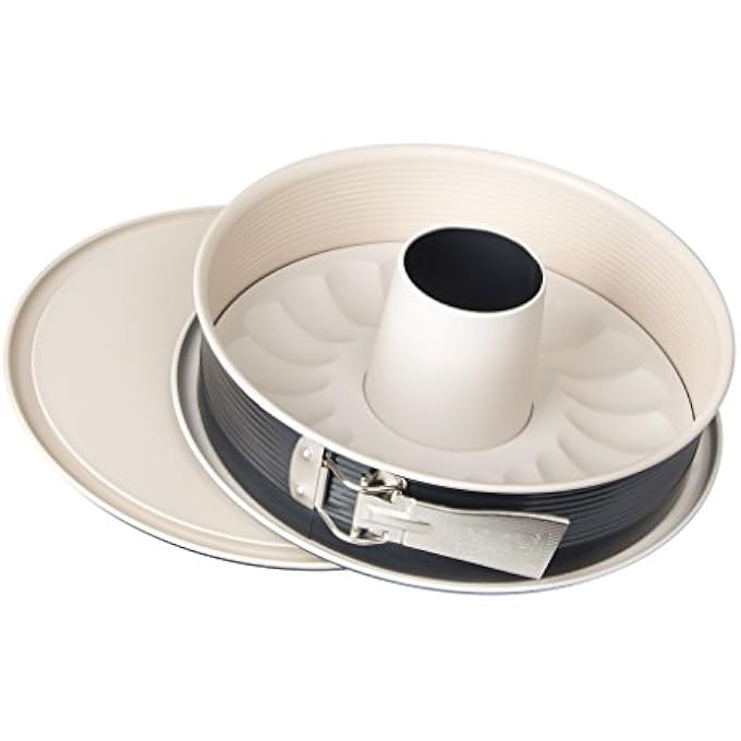 Zenker Springform CrMe Noir With 2 Bases 26 Cm In GreyBeige Stainless Steel 16 X 16 X 7 Cm - Image 1