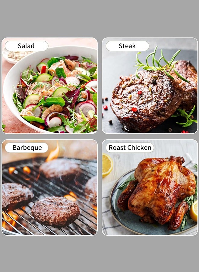 JoyousSto 2 in 1 Oil Dispenser and Oil Sprayer, 470ml Dispenser Bottle Spray and Pour, Glass Olive Oil Sprayer for Cooking, Food Grade Oil Spray Bottle Mister Spritzer for BBQ, Air Fryer, Kitchen,Black - Image 4