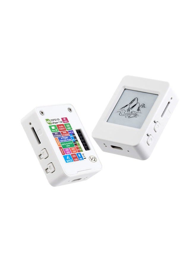 UeeKKoo ESP32-S3 1.54inch e-Paper AIoT Development Board, 200 x 200, Black/White, Supports AI Speech Interaction, DIY Creative Function, etc. Supports Wi-Fi and BLE Dual-Mode Communication - Image 1