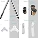 KingKara Stainless Steel Canopy Mosquito Netting Canopies FramePost Twin Full Queen King Size Twin XL - Image 3