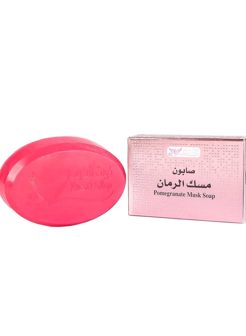 كويت شوب صابون الرمان والمسك 100 جرام - Image 1