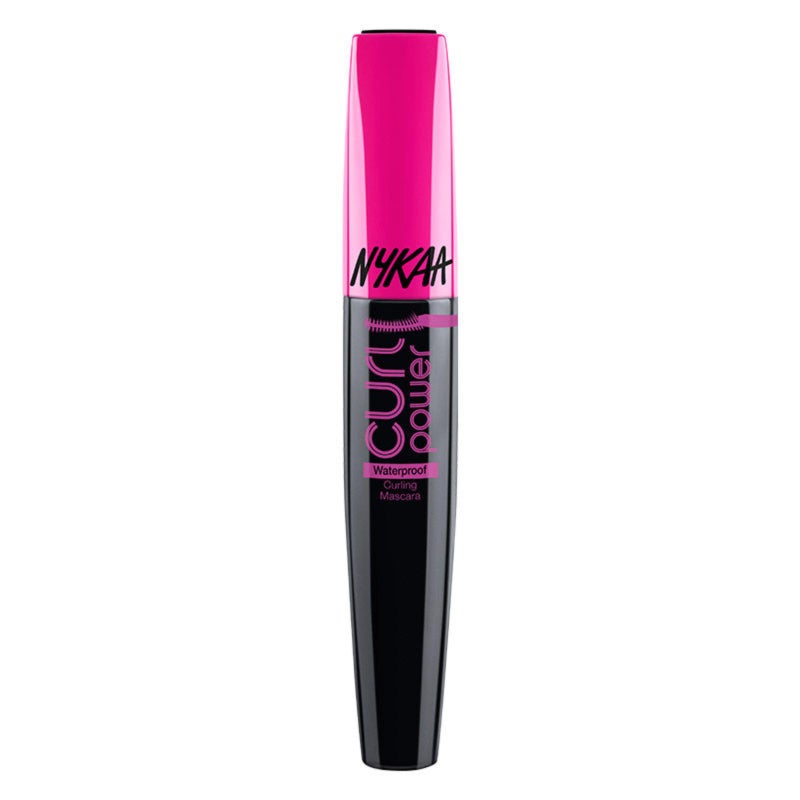 Nykaa Cosmetics Lash Talk Curl Power Curling Mascara, 0.28 oz - Waterproof Mascara for Curled and Lifted Lashes - Smudge-Proof, No Clumping, Vegan