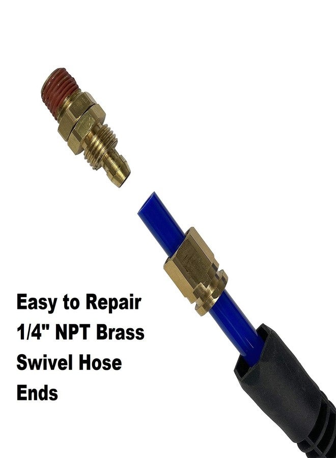 Primefit PUR14015P Polyurethane Recoil Air Hose 1/4" x 15Ft with Field Repairable Swivel Ends - Image 5