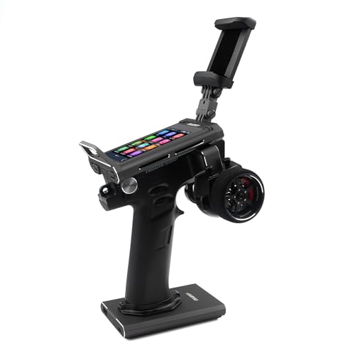 GoolRC Flysky Noble NB4 Pro+ Remote Controller, 2.4GHz 18CH AFHDS 3 Radio Transmitter with 3.5 Inch IPS Touching Screen and FGr4B+FGr8B Receiver for RC Car Boat - Image 2