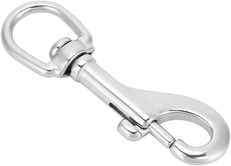 Fine polished finish 316 Stainless Steel Durable Snap Hook for Straps Bags Diving Accessories (92mm) Globally selected raw material Home & light industrial compatible Water rust proof Economical upgraded quality Regional central warehouse stock Stable base All governorates deliver Fade proof Good ventilation Moisture wear upgraded quality Various fittings Fast intercity distribution All item simple matching build Home & professional compatible All temp range compatible build KSA market popular practical build Worldwide simple practical design Comfort grip Single & bulk storage compatible Standard fit Wear resistant All-round unified build Foldable Bug proof seal - Image 1