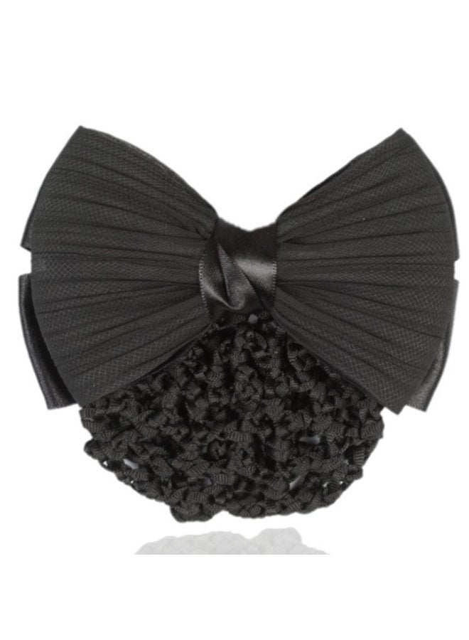 Bow Snood Bun Covers Crochet Net Hair Snoods for Women Girls - Image 4