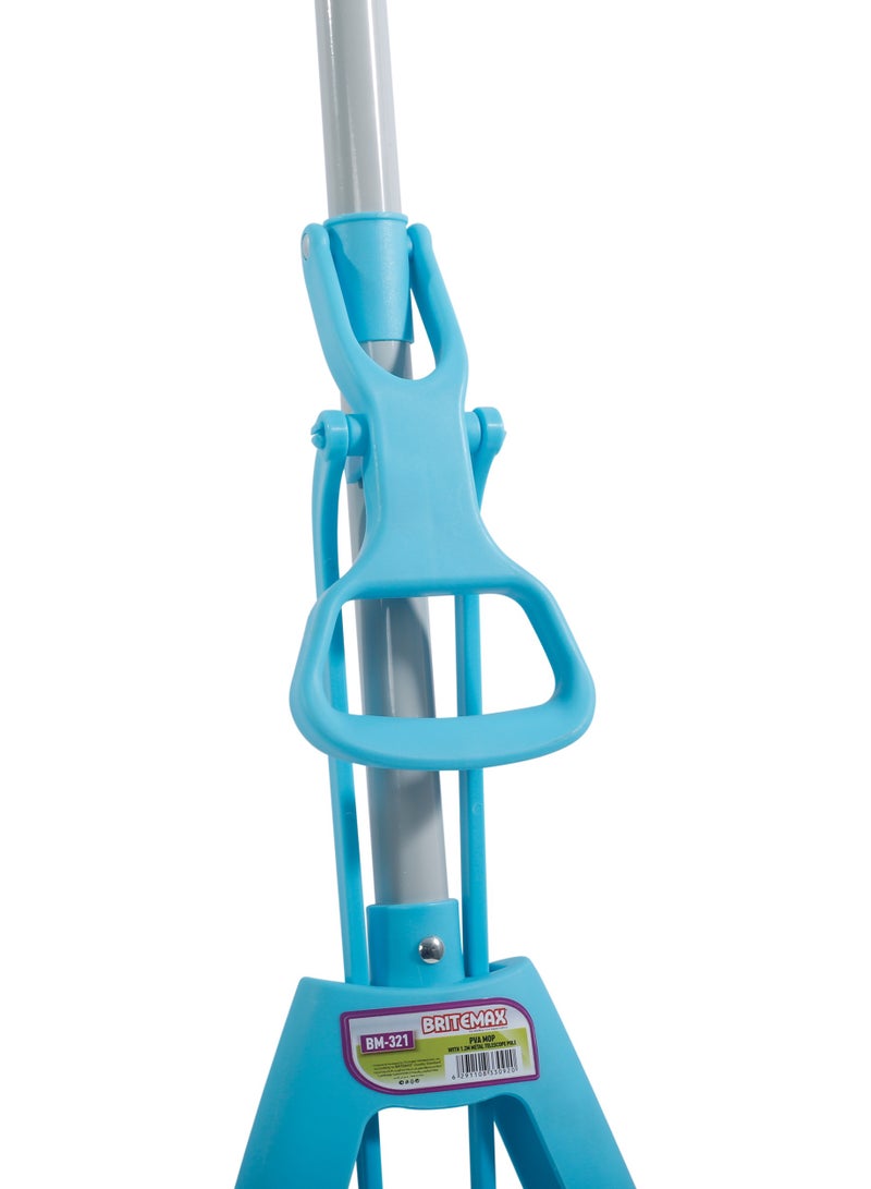 BRITEMAX BM321 BriteMax PVA Mop with Metal Telescopic Pole – Ultra-Absorbent - Image 2