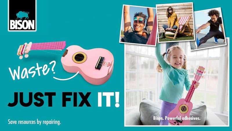 Bison Plastic Adhesive - 25ml Tube - Image 3