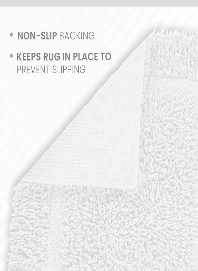 Martex 100% Cotton Ringspun Bath Rug | Super Soft | Super Absorbent | Essential Bathroom Rugs | Non-Slip Bath Mat | Quick Drying Bath Mat | White - Image 5