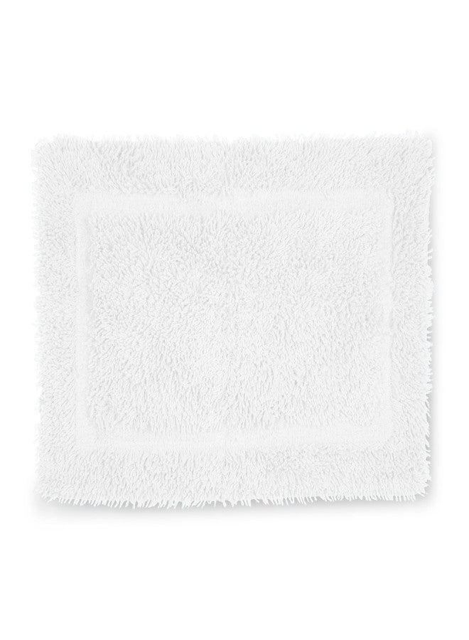 Martex 100% Cotton Ringspun Bath Rug | Super Soft | Super Absorbent | Essential Bathroom Rugs | Non-Slip Bath Mat | Quick Drying Bath Mat | White - Image 1