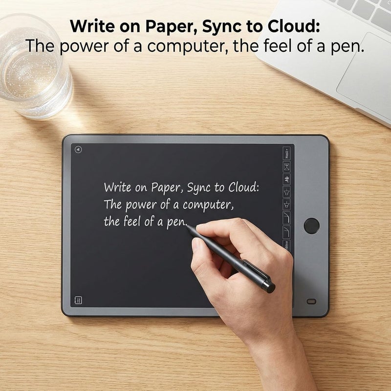 Smart Digital Notebook with Pen, Bluetooth Real Time Sync Writing Set with OCR Text Conversion, Audio Syncing, Offline Use, Multi Format Export - Image 5