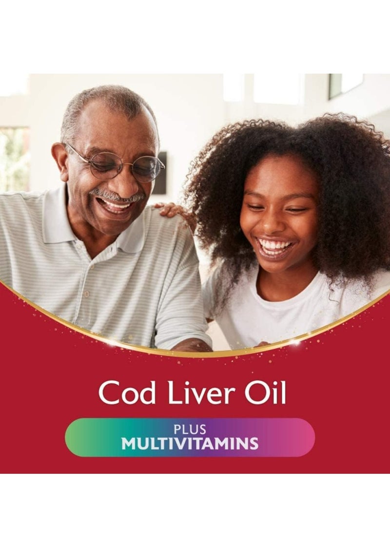 Seven Seas Cod Liver Oil Plus Multivitamins 90 cap - Image 3