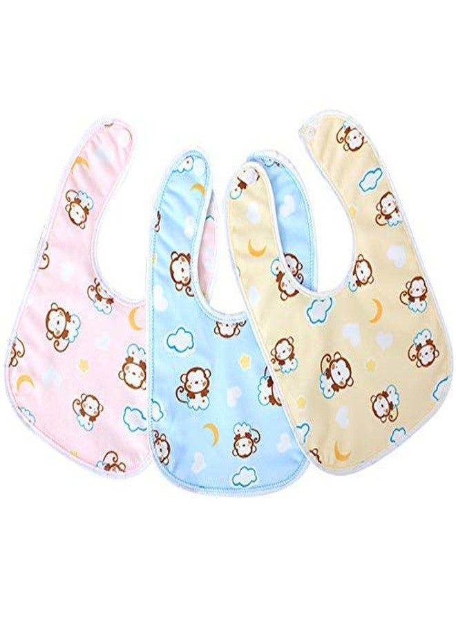 Baby cry Baby Cotton Bibs (Pack of 3) - Image 1