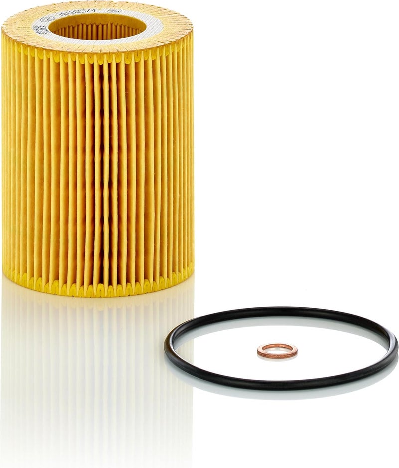 MANN FILTER HU 925/4 x Cartridge Oil Filter Replacement with Oil Drain Plug Gasket Compatible With BMW 320i (2001-2005), 323Ci (2000), 323i (1997-2001), 323is (1998-1999), 325Ci (2001-2006) - Image 2