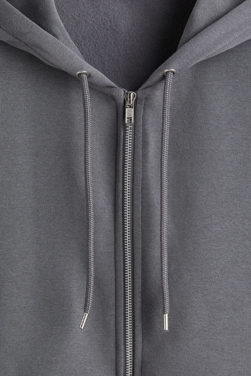 H&M Relaxed Fit Zip-through hoodie