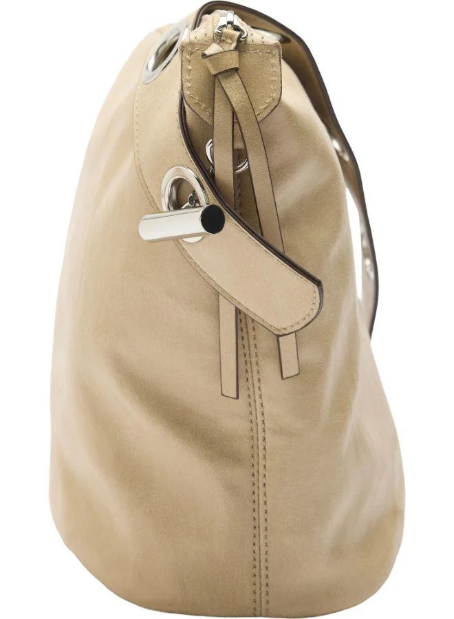 PARFOIS Shoulder Bag With Cracked Effect
