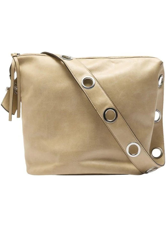PARFOIS Shoulder Bag With Cracked Effect