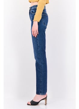 GANT Women Regular Fit Washed Stretchable Jeans, Blue  - Image 2