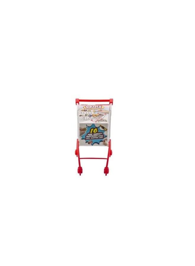 Power Joy Mini World Mini Mart Collectible Mini Toys in Shopping Cart, Assorted 1 Piece (Style & Color May Vary) Each Sold Separately - Image 2